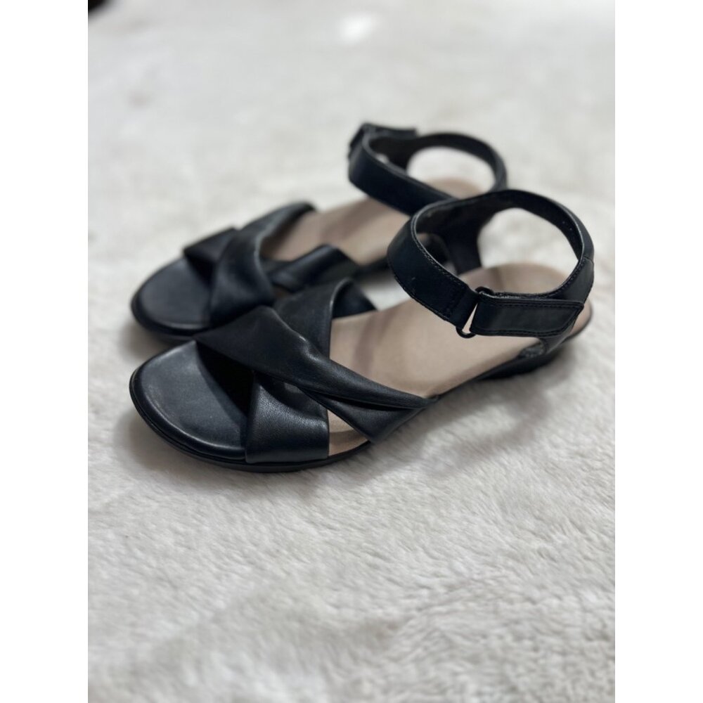 Clark’s Loomis Chloe black sandal women size 9 M